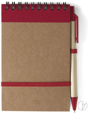 Recycled notebook | red