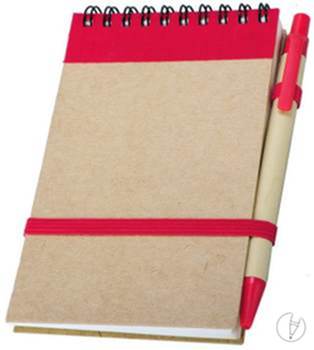 Eco notepad | red