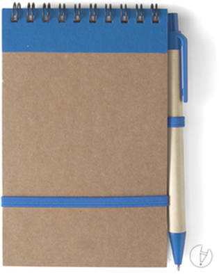 Recycled notebook | pale blue